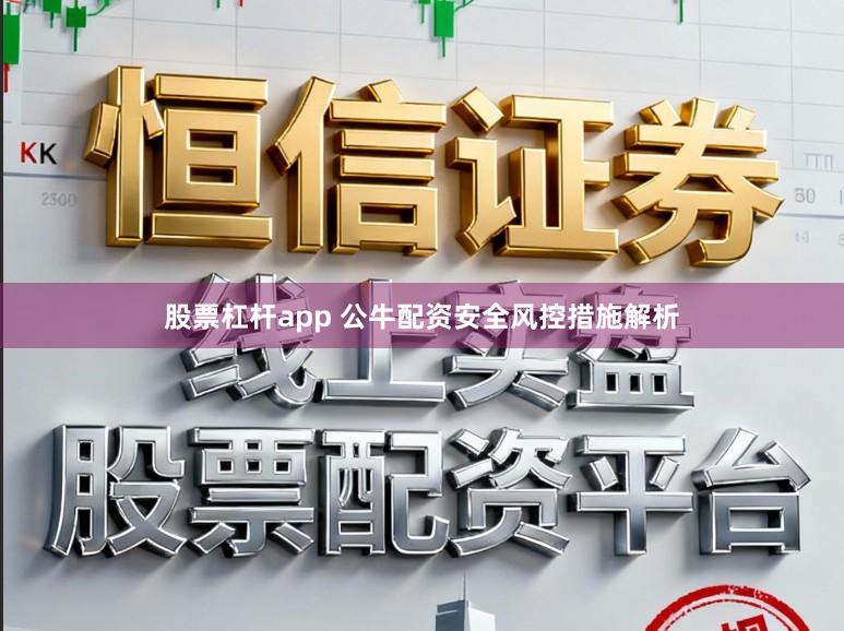 股票杠杆app 公牛配资安全风控措施解析